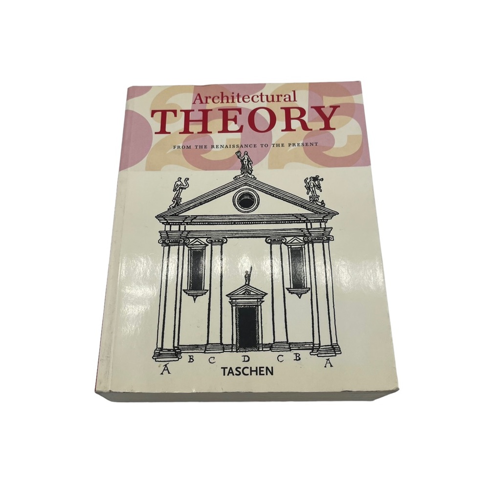 Architectural Theory: From the Renaissance to the Present